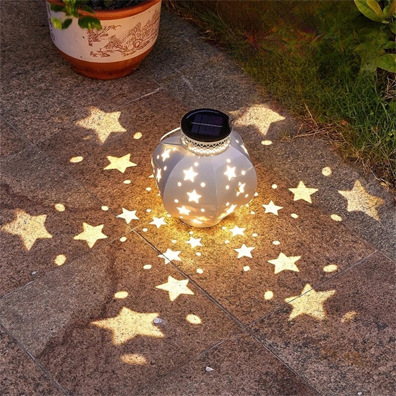 Smart Zen Garden - Tuinsternprojectorlamp Hangende zonne-verlichting Buiten hangende zonnelantaarns