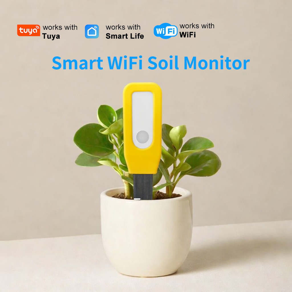 Smart Urban Garden - WiFi Bodemmonitor Tuya Smart Temperatuur- en