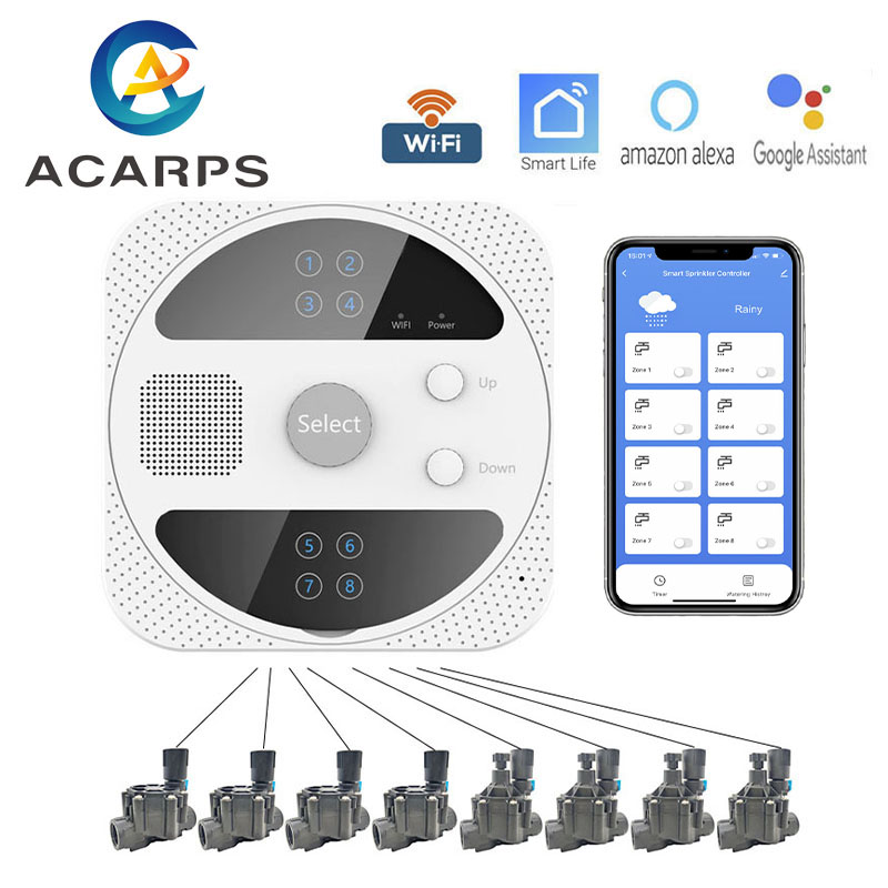 Smart Garden Instructions - WiFi Slimme irrigatiecontroller Slimme irrigatiemagneetventiel Besproeiingssysteem