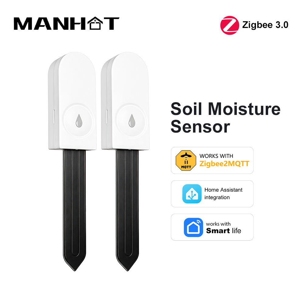 Smart Urban Garden - Zigbee 3.0 Bodemvochtsensor Temperatuur- en vochtigheidsthermohygrometer