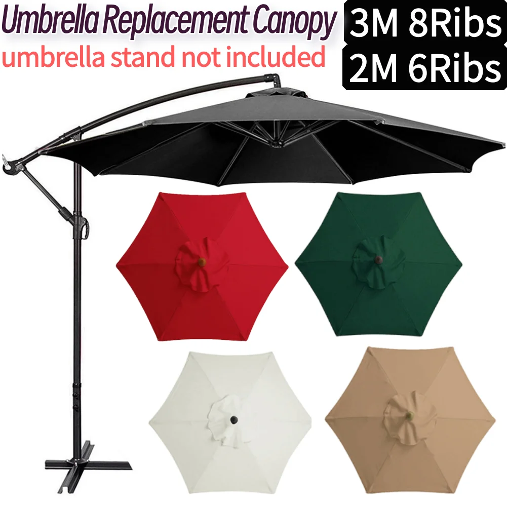 Smart Garden Umbrella - 6/8Bones Parasol Paraplu-oppervlak zonder standaard 2m