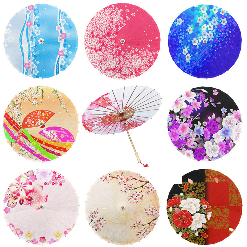 Smart Garden Umbrella - 84Cm Japanse Stijl Olie Papier Paraplu