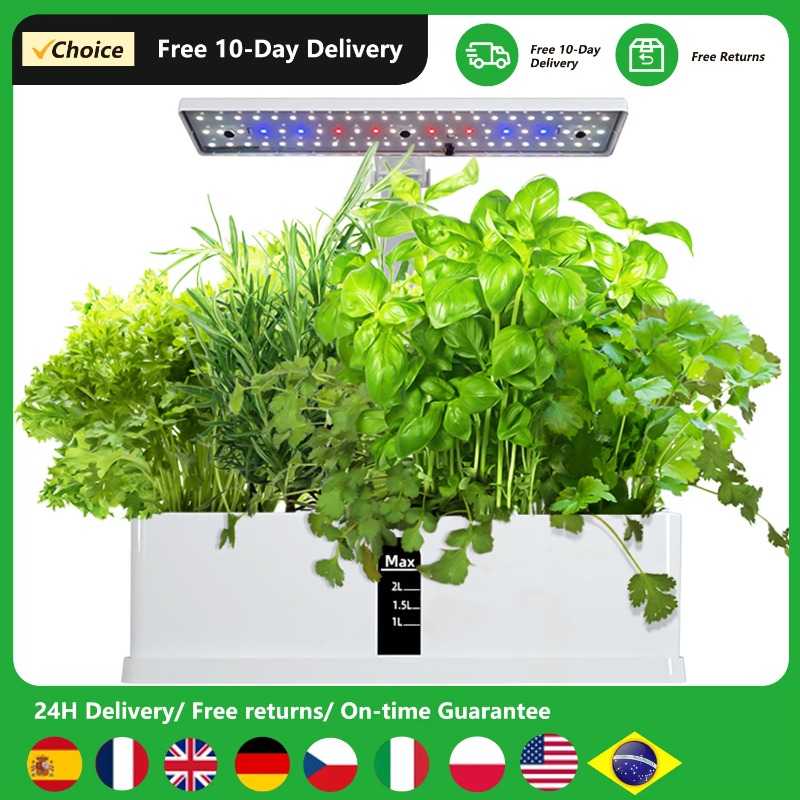 Smart Gardening - 9 Pods Smart Hydroponics Kweeksysteem Indoor