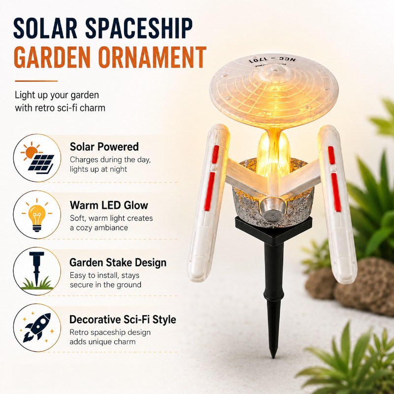 Star Trek USS Enterprise Solar - Smart Garden Light recensie en prijs