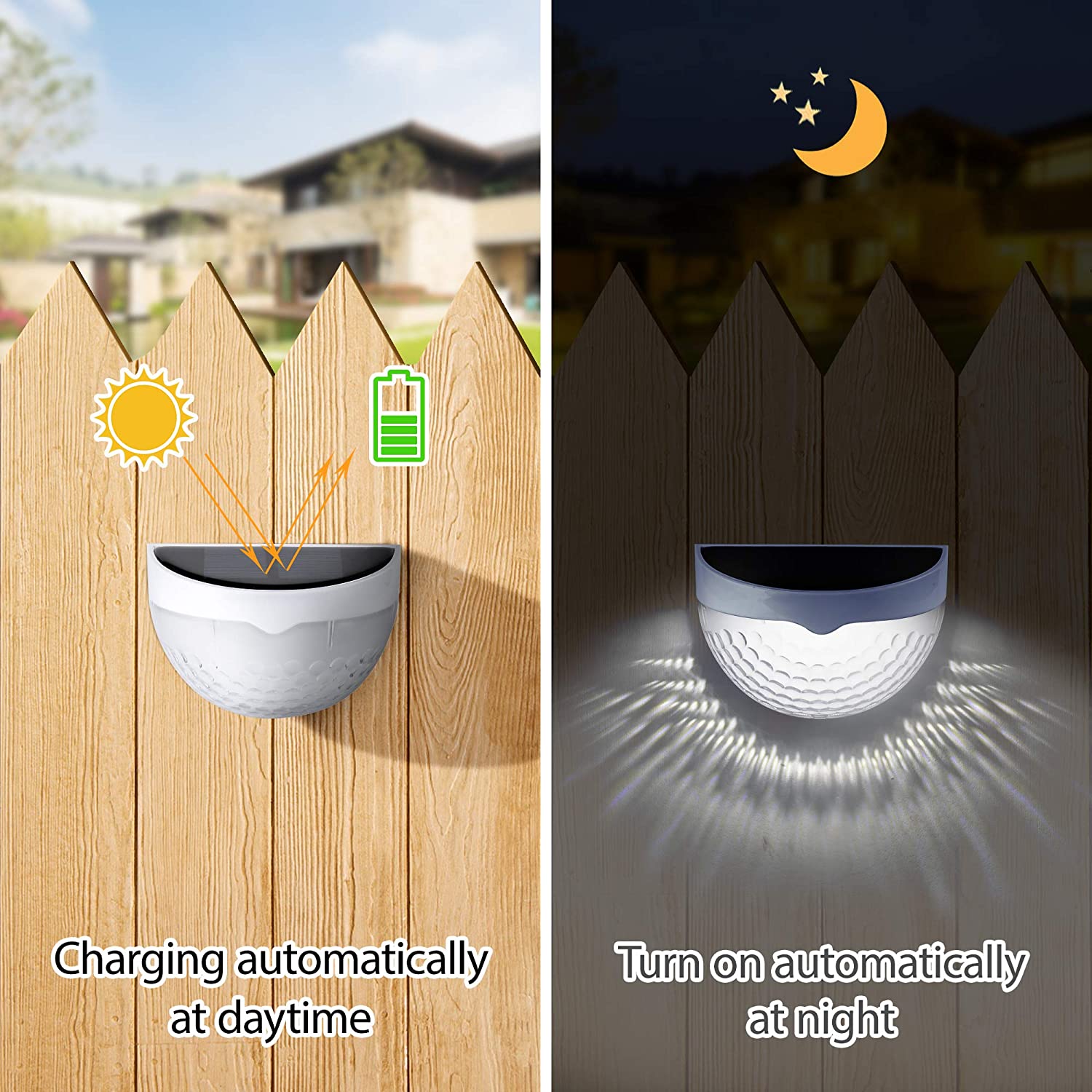 LED-zonnelicht Buitenwandlampe - Smart Garden Light recensie en prijs