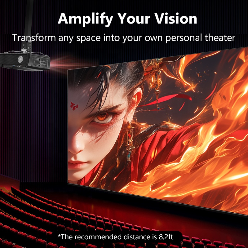 4K-projector voor Google Smart - Smart Garden Video recensie en prijs