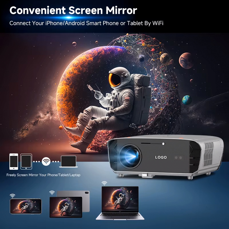 4K-projector voor Google Smart - Smart Garden Video recensie en prijs