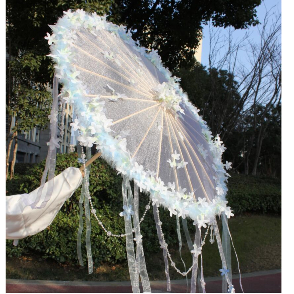 Hanfu Bloem Waterdicht Strand  - Smart Garden Umbrella recensie en prijs