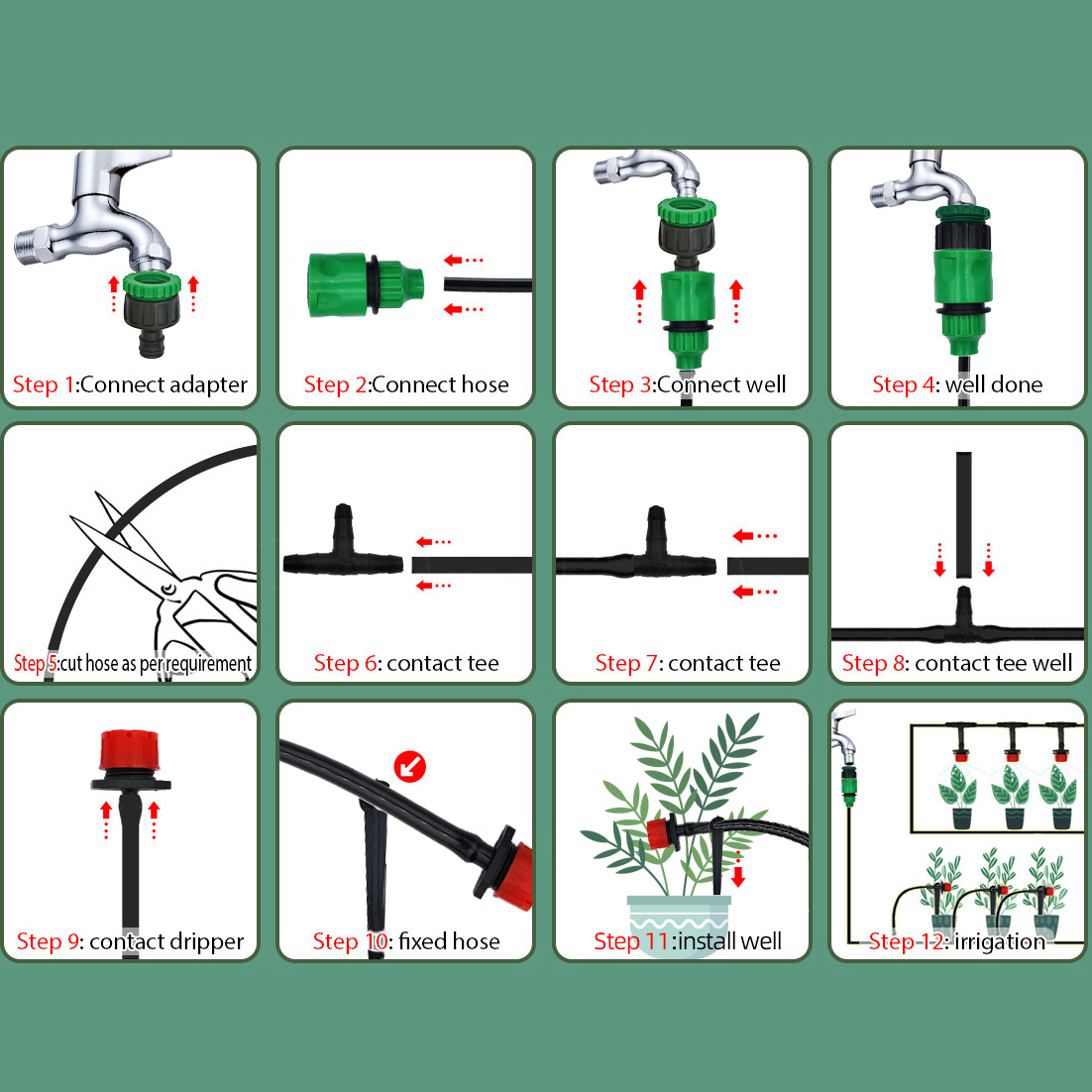 Broeikas 15M-30M Diy Druppelir - Smart Urban Garden recensie en prijs