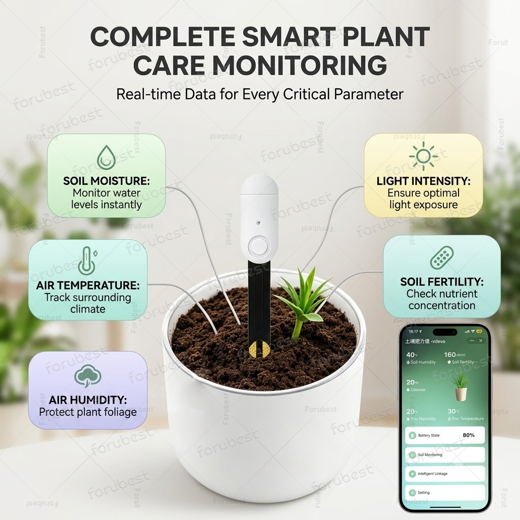 Slimme ZigBee Bodemvochtsensor - Smart Urban Garden recensie en prijs