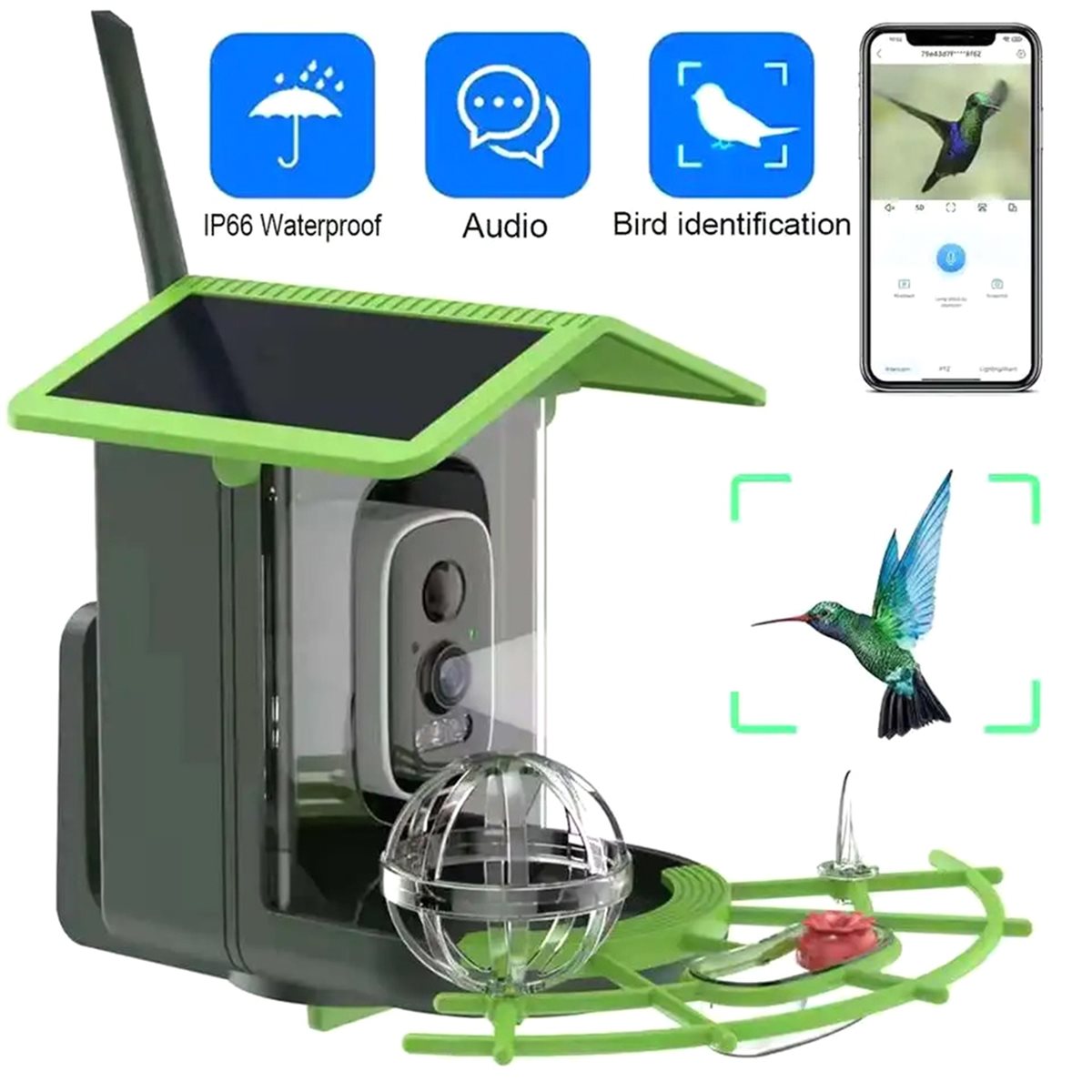 ABPP Smart Bird Feeder Camera  - Smart Garden Video recensie en prijs
