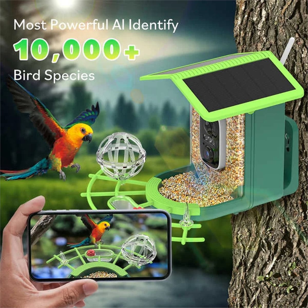 ABPP Smart Bird Feeder Camera  - Smart Garden Video recensie en prijs