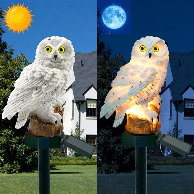 Solar Owl Statue Garden Light  - Smart Garden Light recensie en prijs