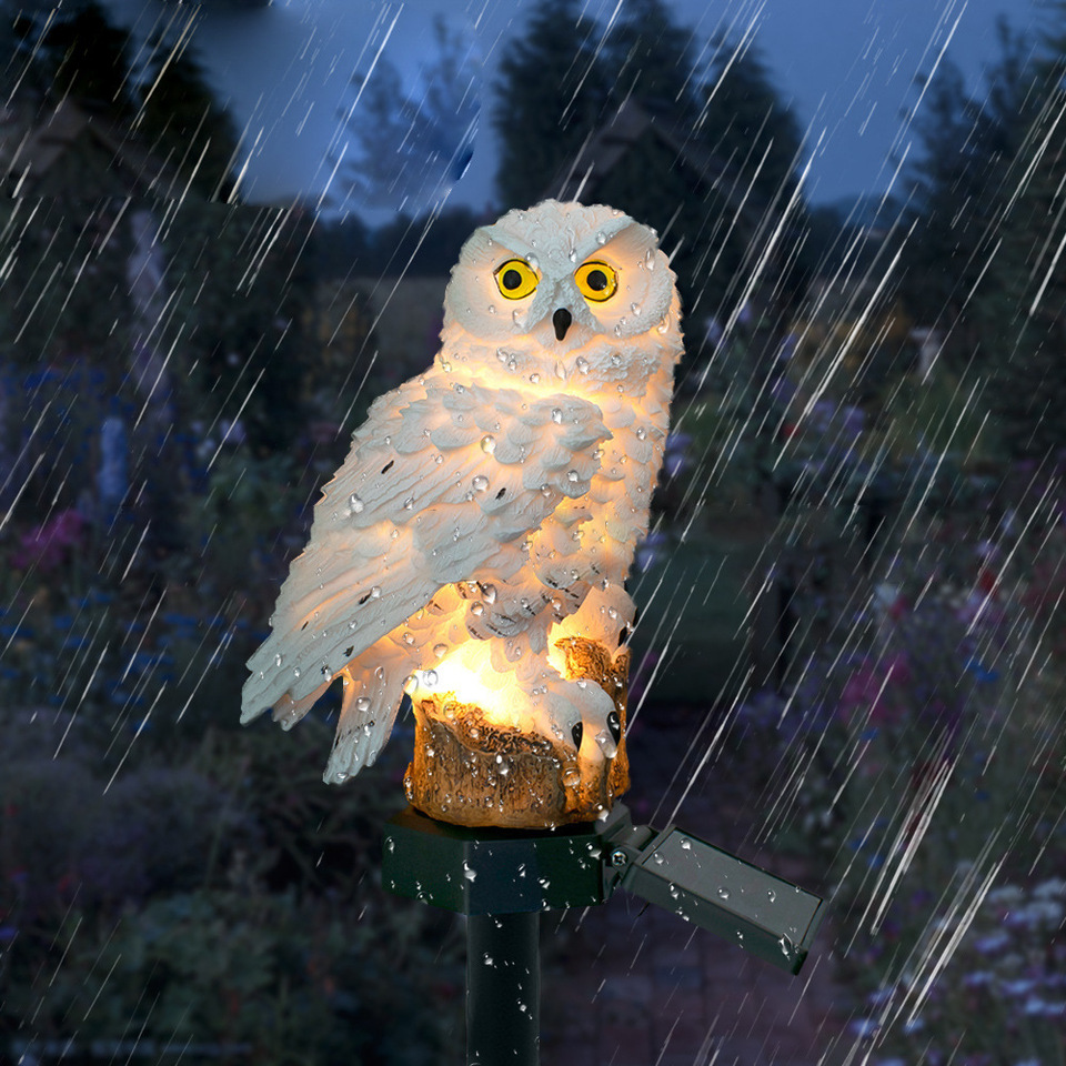 Solar Owl Statue Garden Light  - Smart Garden Light recensie en prijs