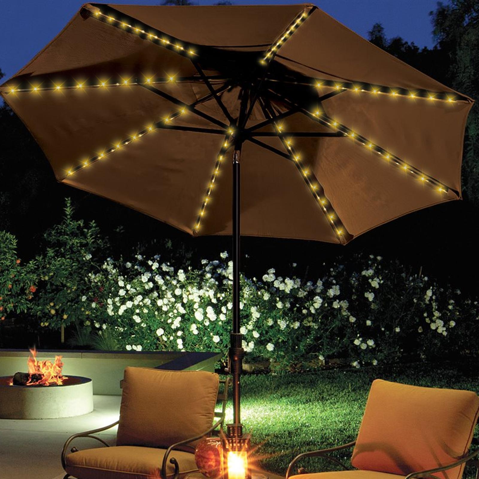 Zonne-parasol lichtsnoer 104 L - Smart Garden Light recensie en prijs