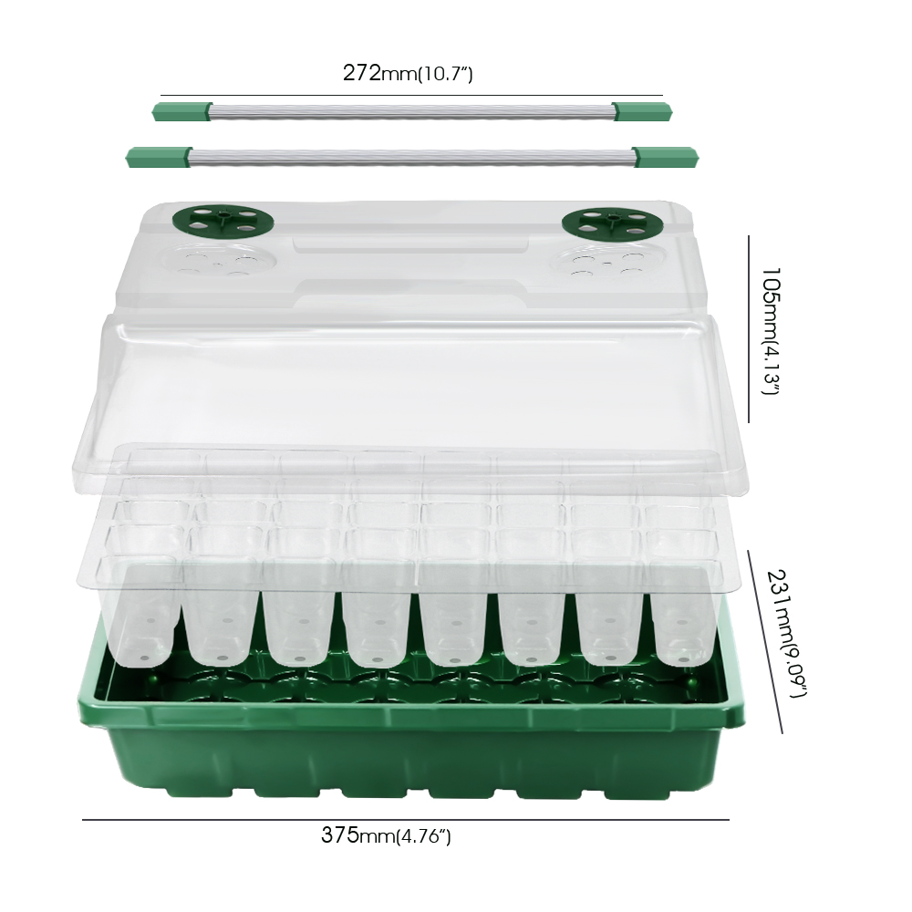 Nieuwe Seed Starter Trays met  - Smart Garden Domes recensie en prijs