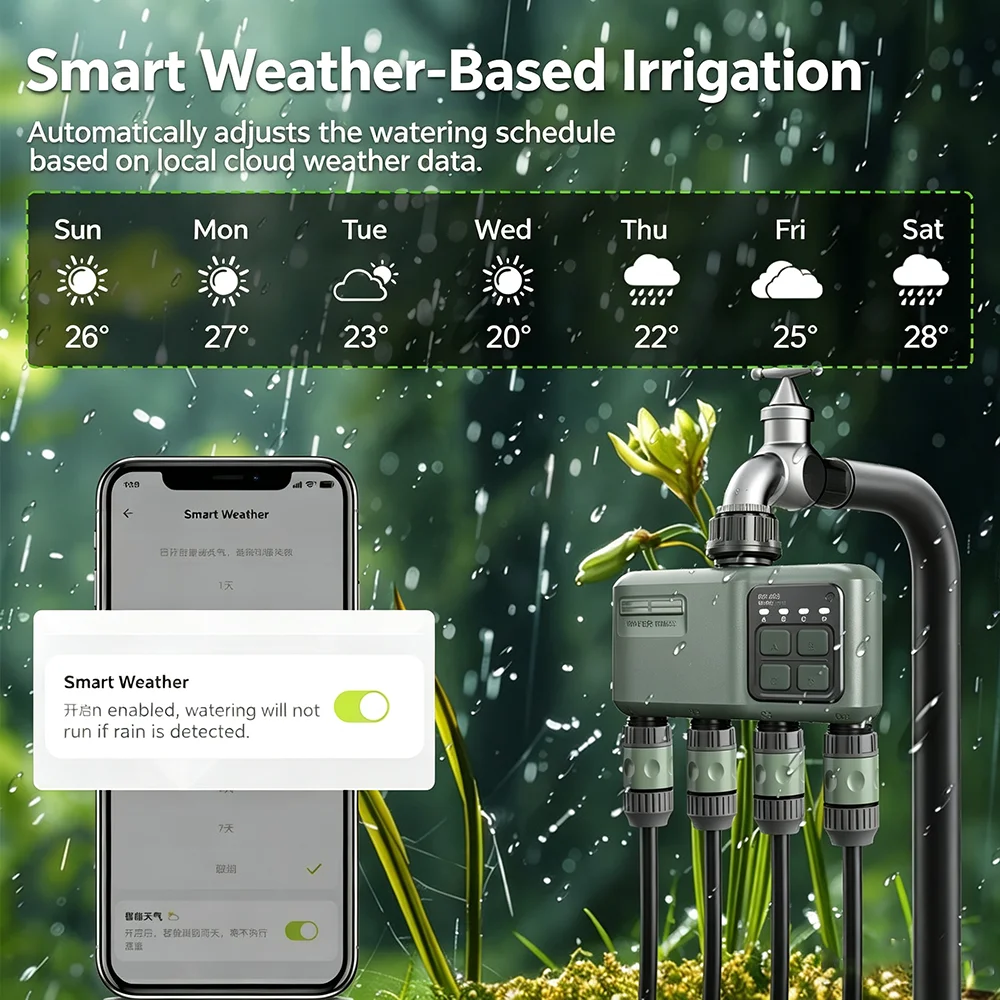 WiFi RF433 Smart Garden Sprink - Smart Garden Products recensie en prijs