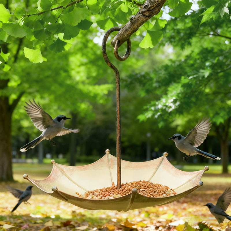 Vintage bronzen parapluvormige - Smart Garden Umbrella recensie en prijs