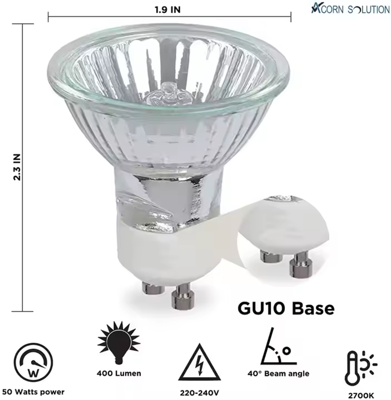 Gu10 Base Lampara 220v Halogee - Smart Garden Umbrella recensie en prijs