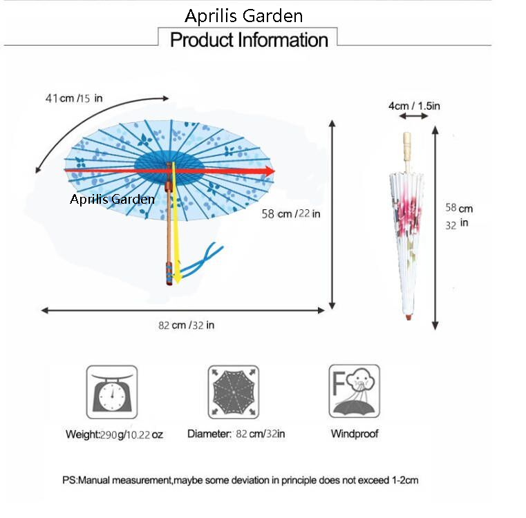 Rode Geolied Papier Decoratiev - Smart Garden Umbrella recensie en prijs